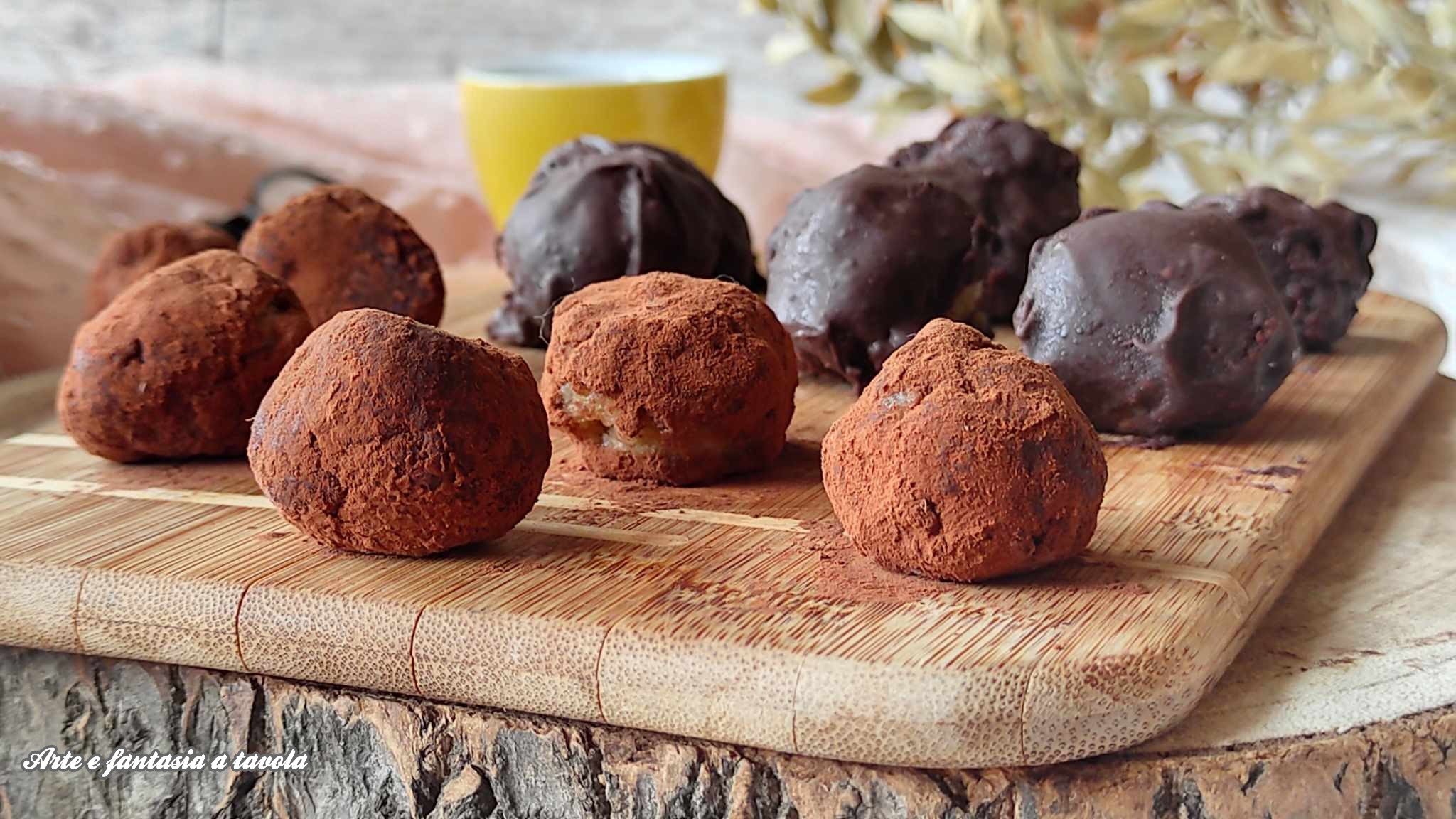 Truffes Banane et Chocolat Fit : seulement 3 ingrédients et sans sucre