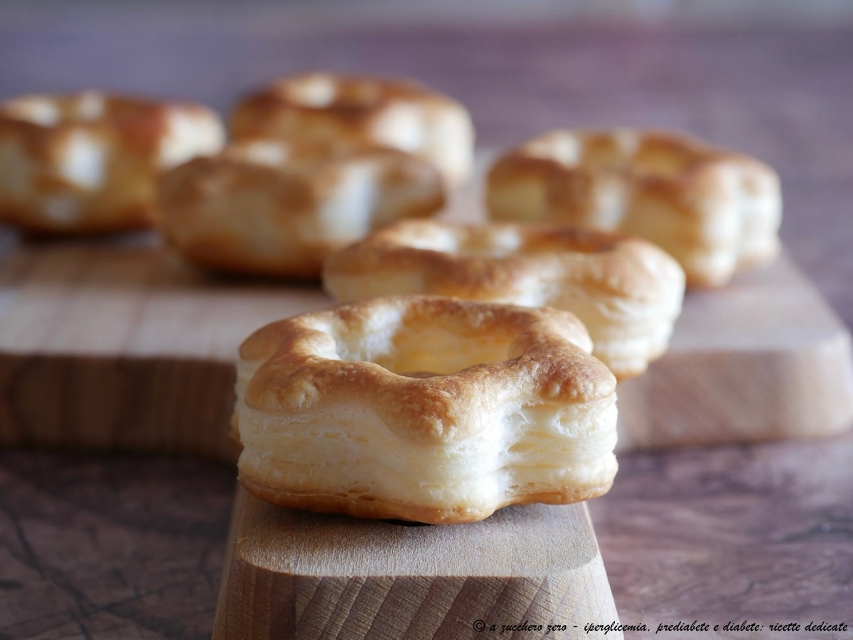 Vol au vent de pâte feuilletée légère