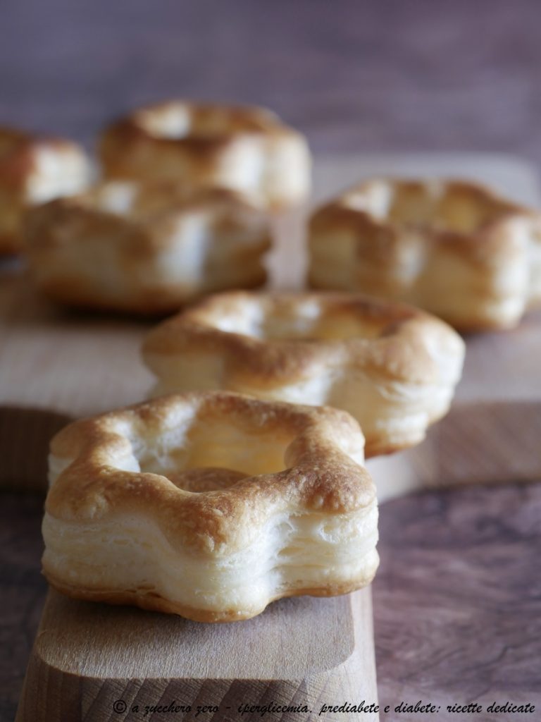 Vol au vent de pâte feuilletée légère