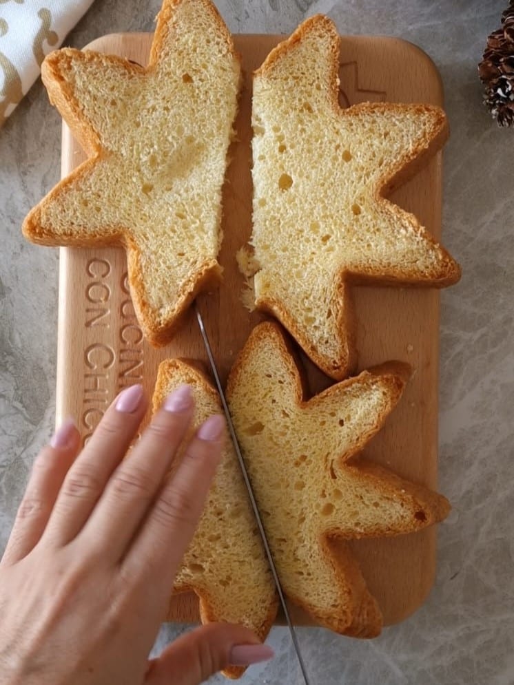 couper le pandoro en tranches