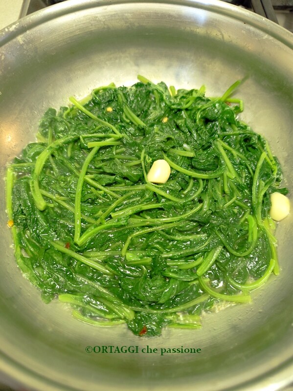 cuisson feuilles de radis bouillies ou sautées