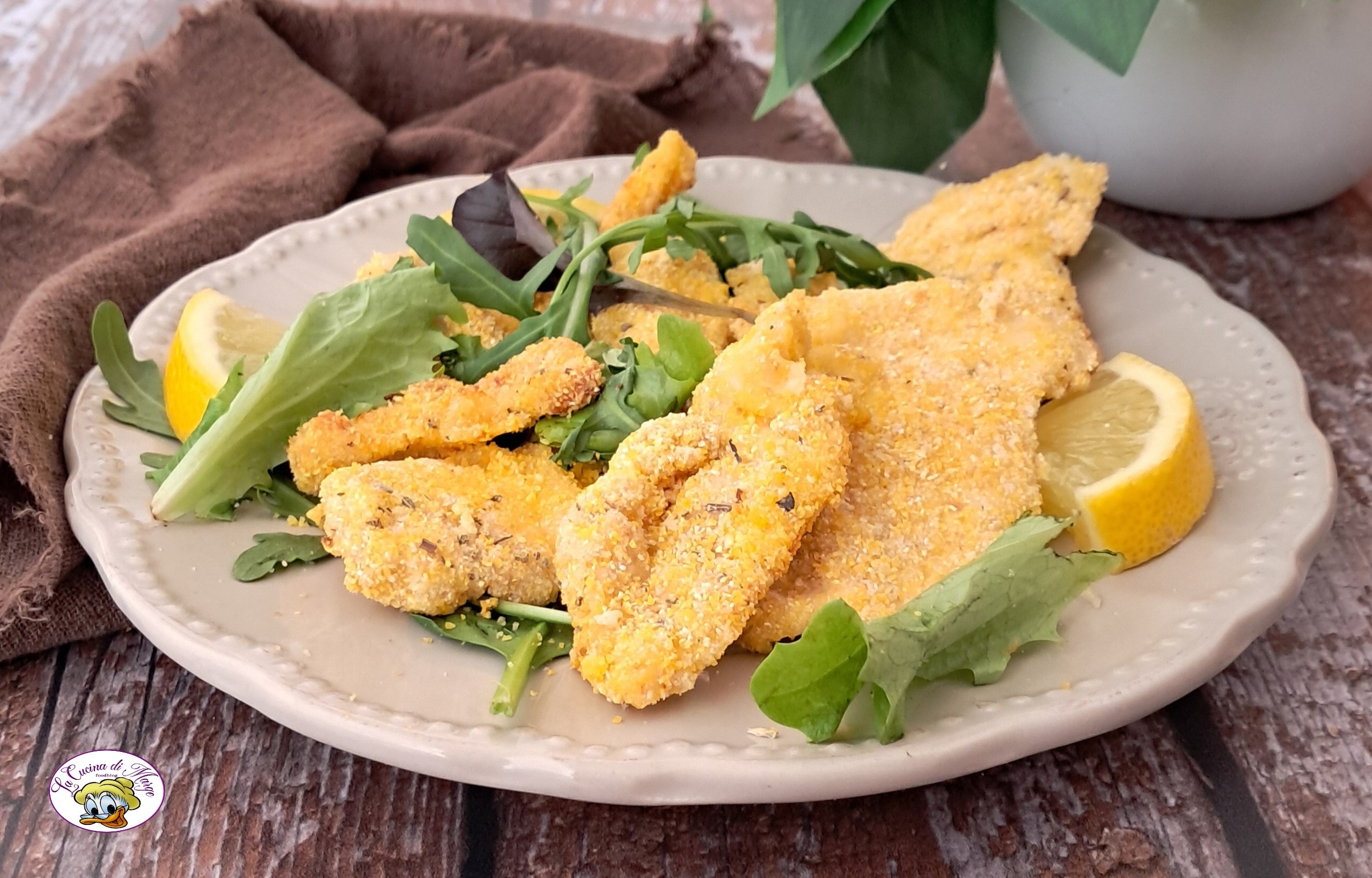 Aiguillettes de poulet en pâte