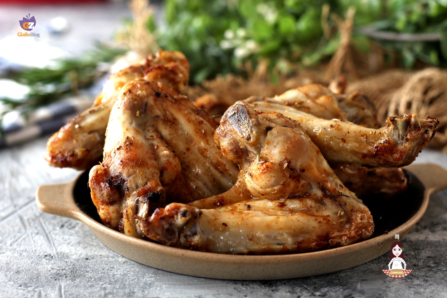Ailes de poulet à la friteuse à air