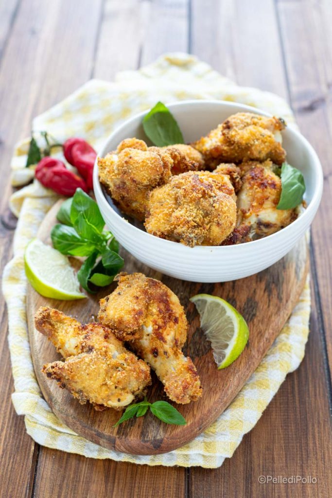 ailes de poulet à la friteuse à air
