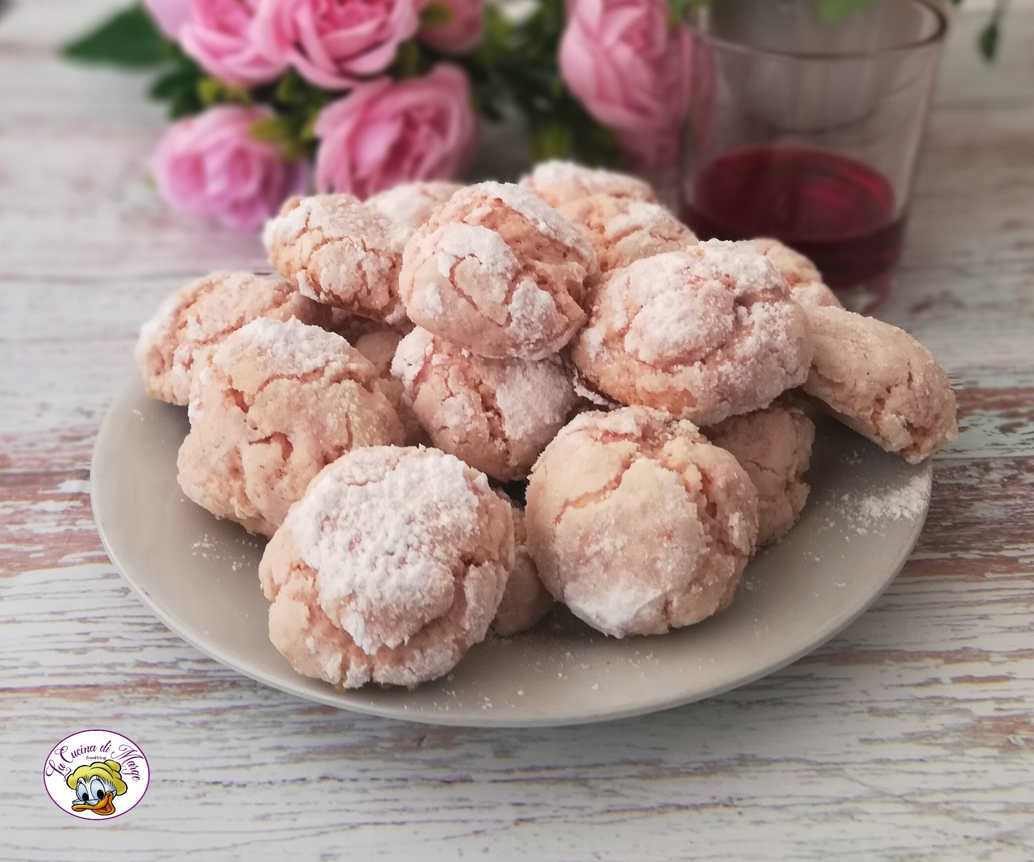 BISCUITS CRAQUELÉS à l’ALCHERMES
