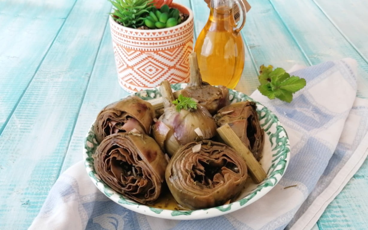 ARTICHAUTS À LA ROMAINE RECETTE TRADITIONNELLE