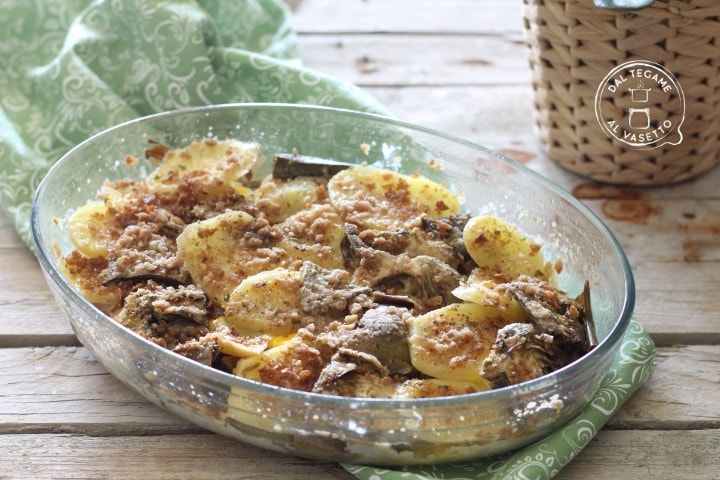 Artichauts et pommes de terre au micro-ondes