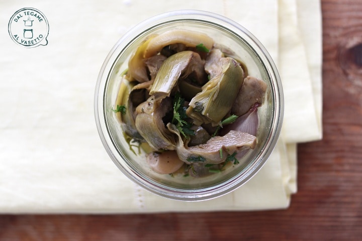 Artichauts sautés en cuisson sous vide