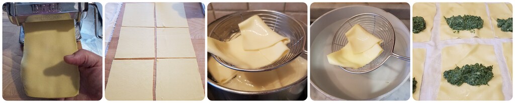 cannelloni de légumes et béchamel