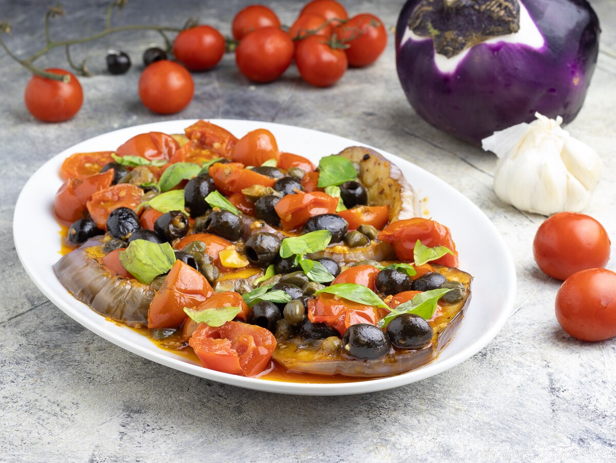 Aubergines à la méditerranéenne