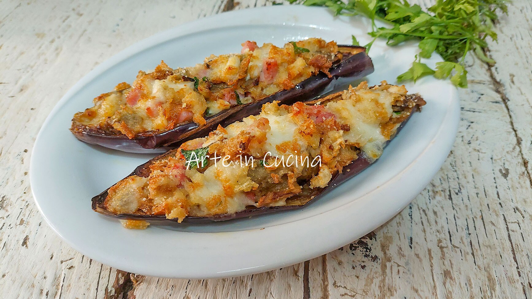 AUBERGINES FARCIES à la friteuse à air