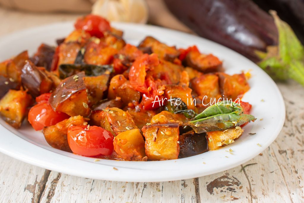 AUBERGINES à la FUNGHETTO napolitaines