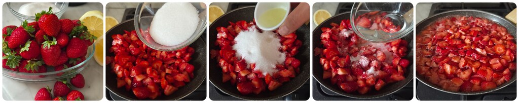 gâteau mimosa aux fraises