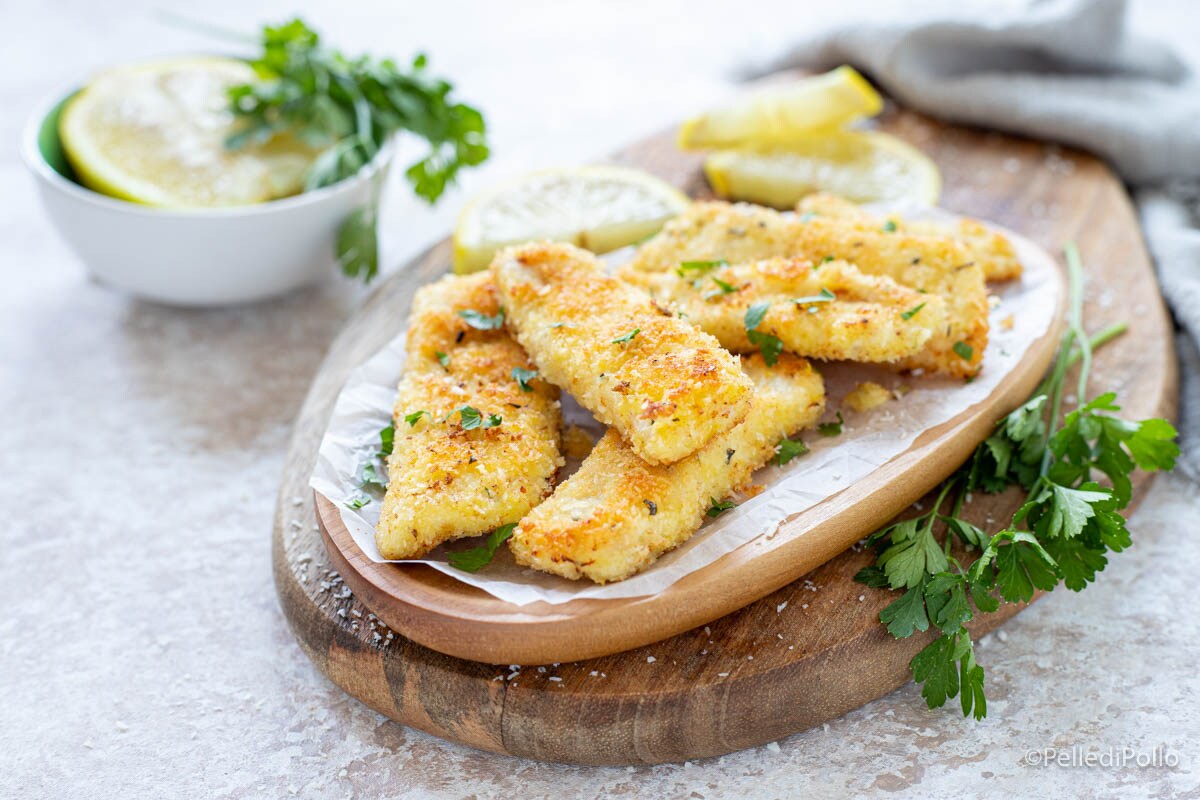 Bâtonnets de poulet à la noix de coco