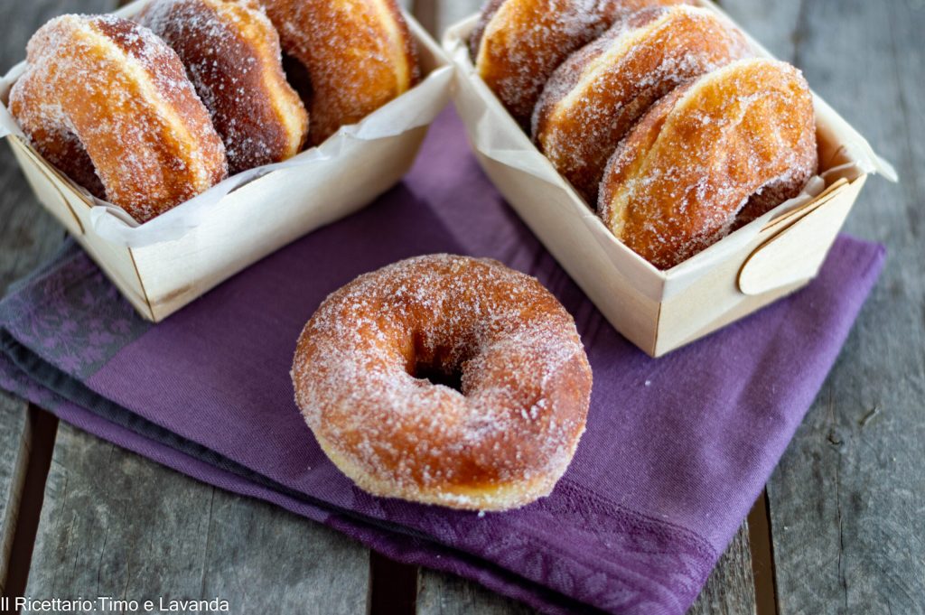 beignets avec flocons de pommes de terre