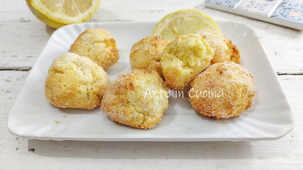 BEIGNETS SUCRÉS au citron avec friteuse à air