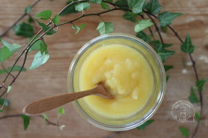 Beurre de pommes en cuisson sous vide