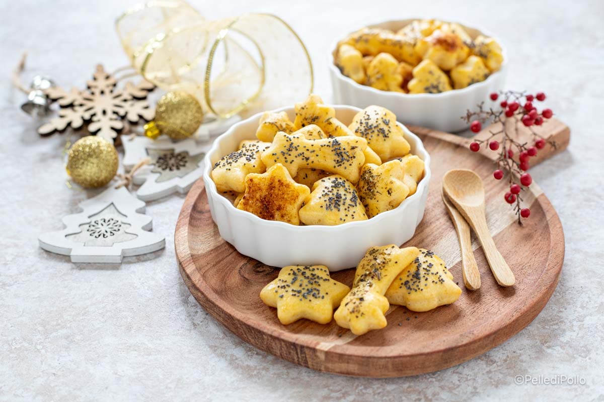 Biscuits salés de Noël