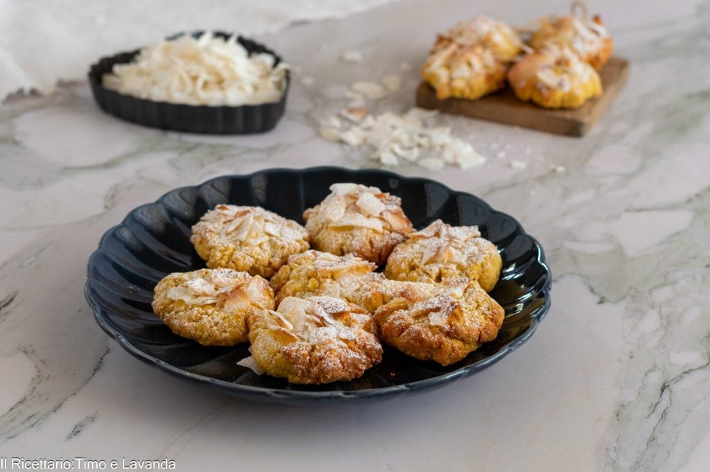 biscuits à la noix de coco avec farine de riz