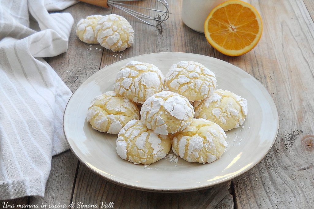 biscuits moelleux à l'orange oriz