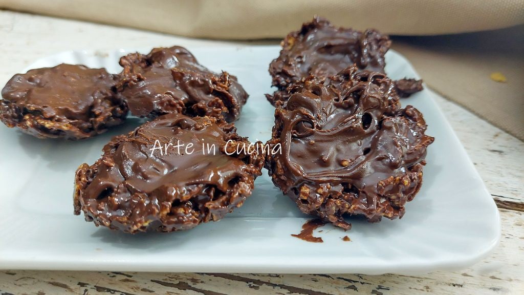 BISCUITS NUTELLA et CÉRÉALES froids 2 ingrédients