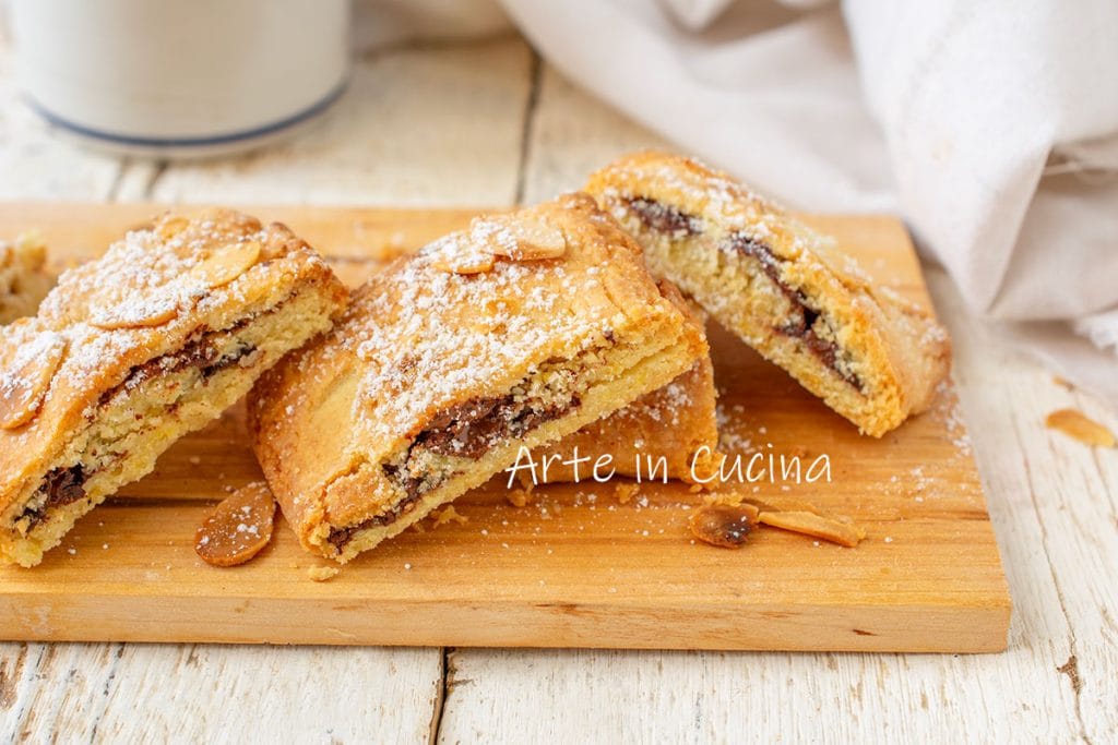 Biscuits roulés au chocolat
