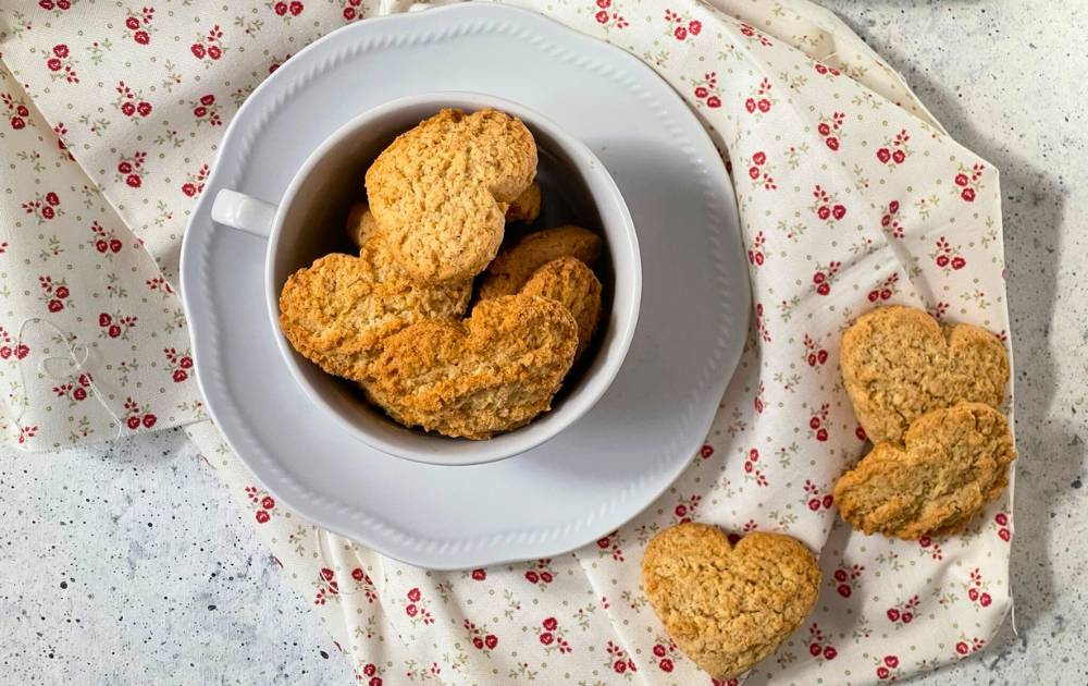 Biscuits sablés à la vanille sans sucre