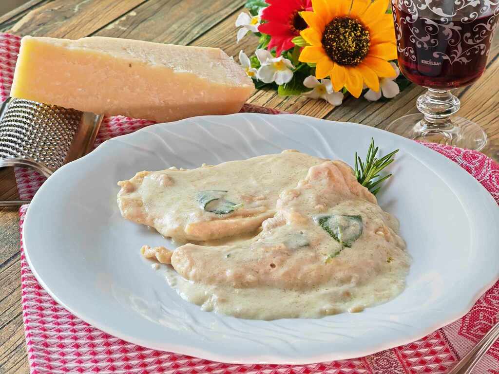 Escalopes au fromage