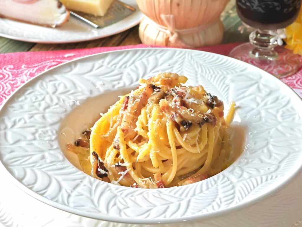 Les pâtes à la Carbonara