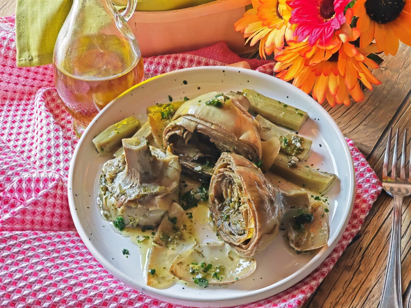 Artichauts à la Romaine