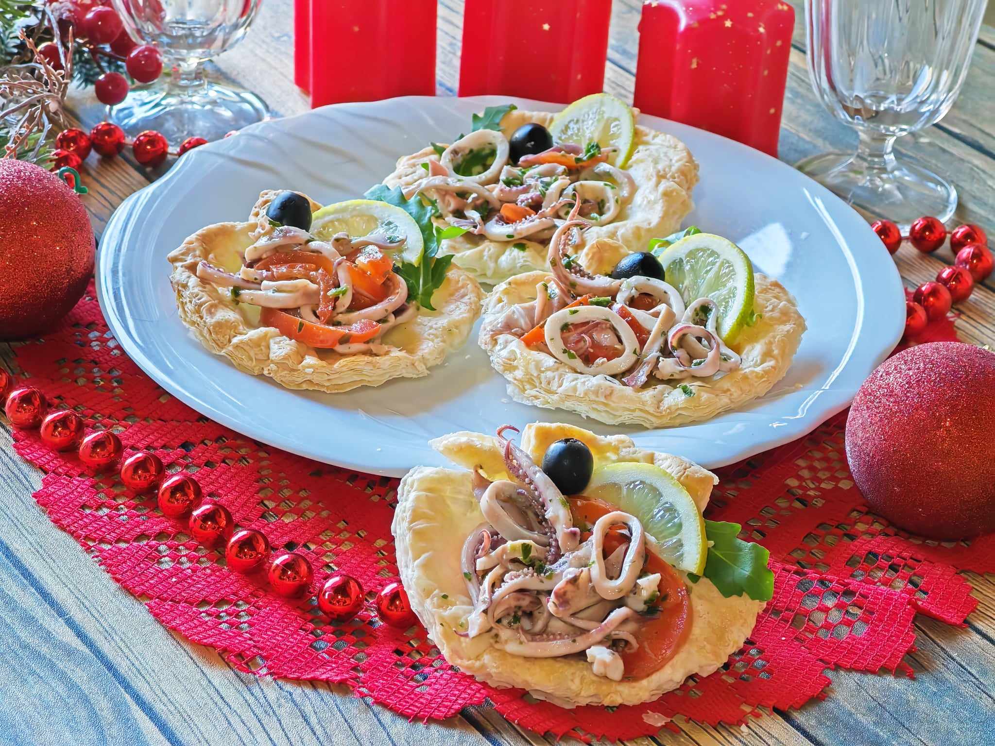 Coquilles de pâte feuilletée