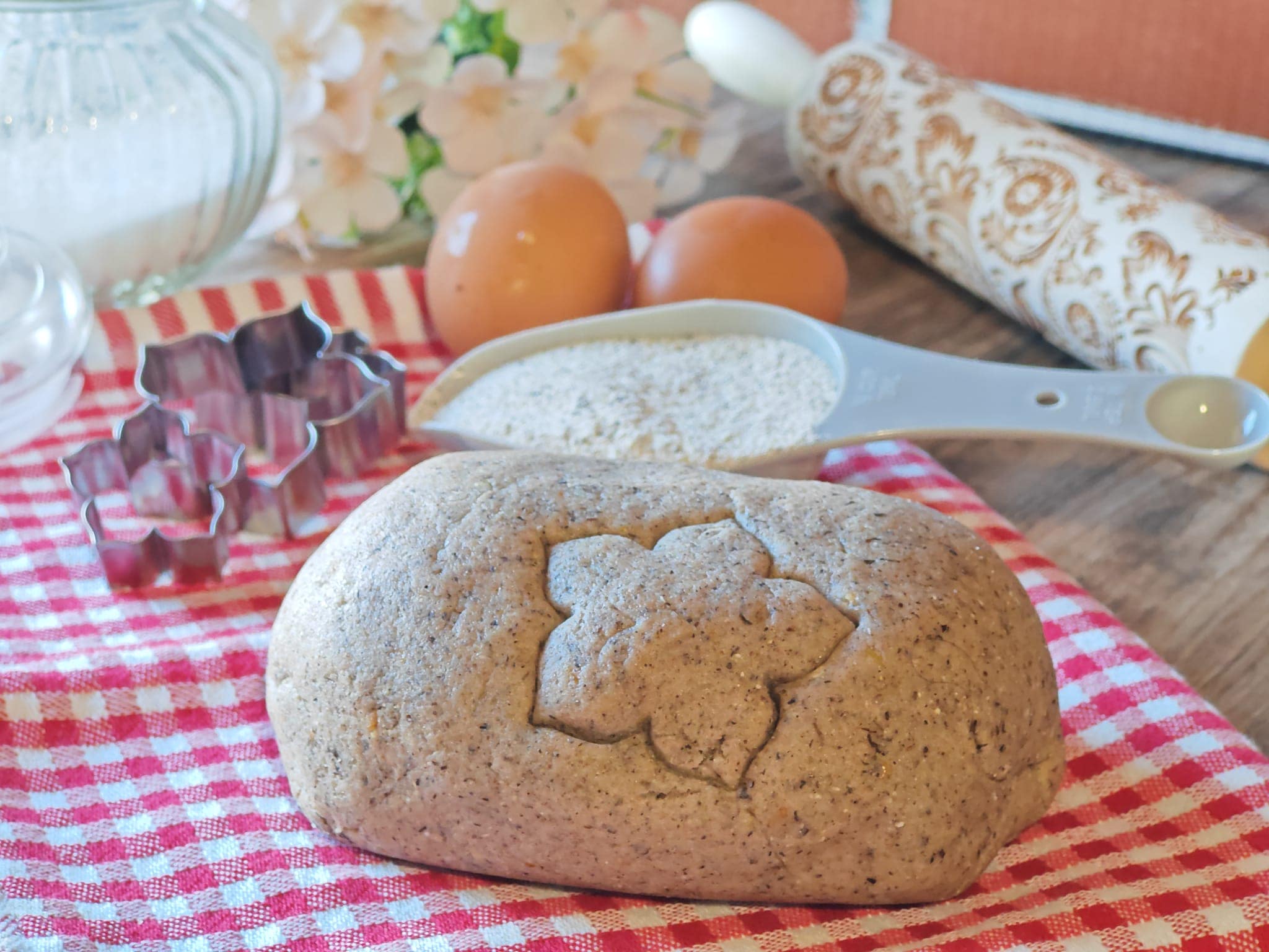 Pâte sablée au sarrasin