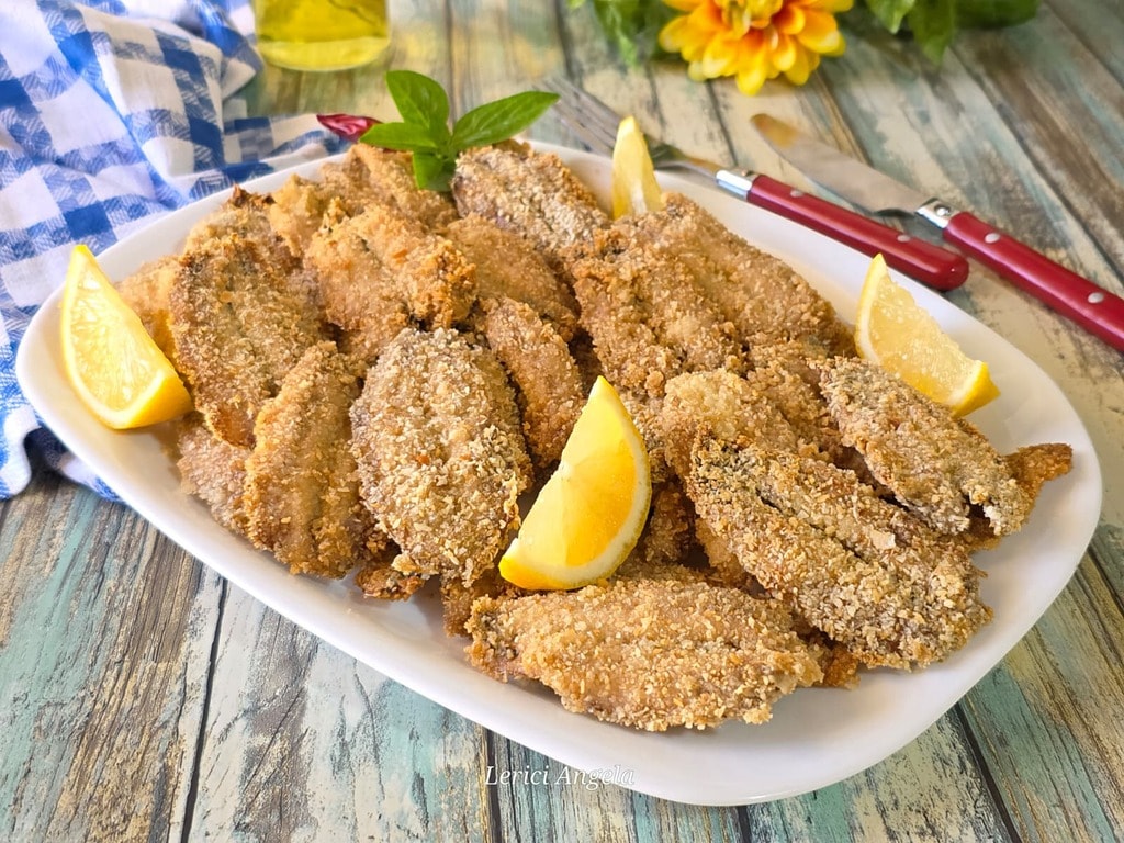 Anchois panés au four ou à la friteuse à air