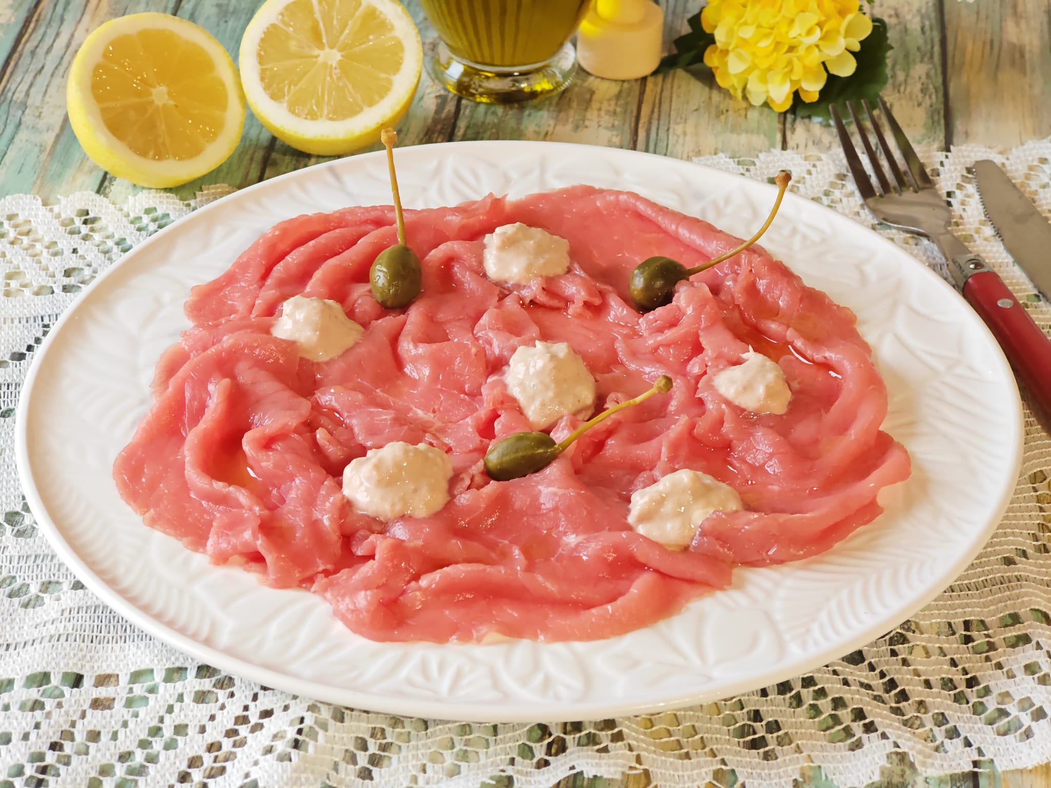 Carpaccio tonné