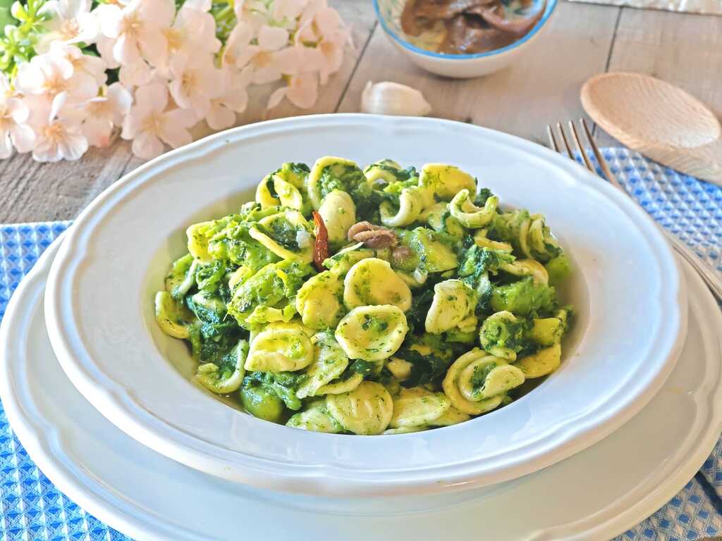 Orecchiette aux pousses de navet