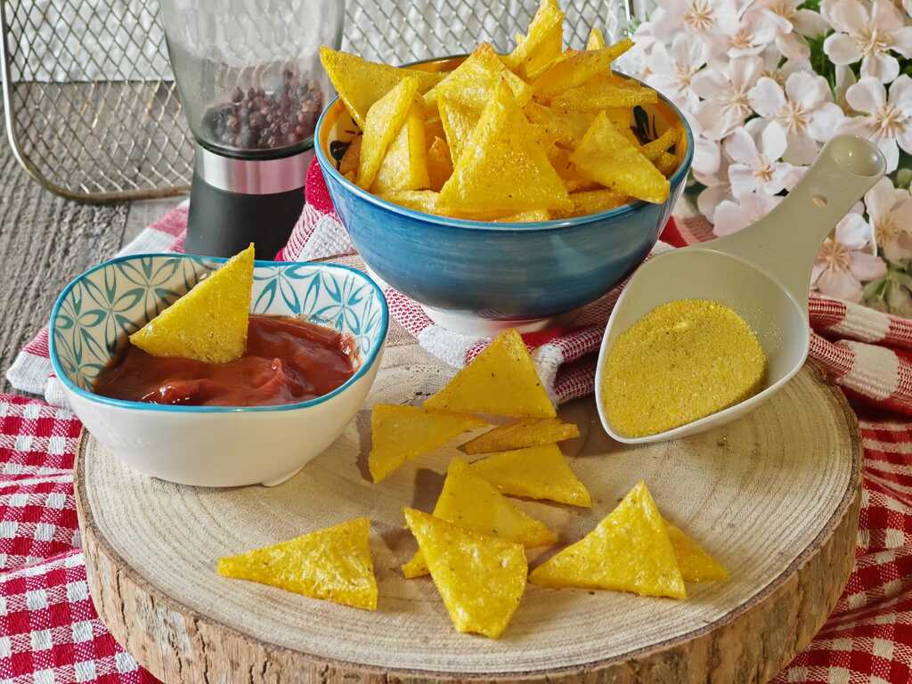 Chips de polenta à la friteuse à air