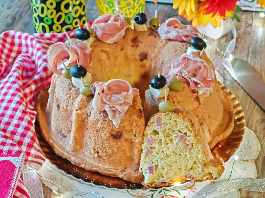 Babà rustique salé