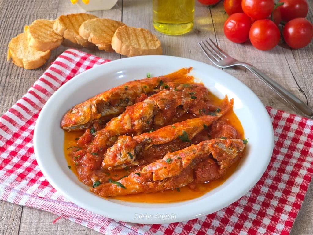 Rougets à la livournaise