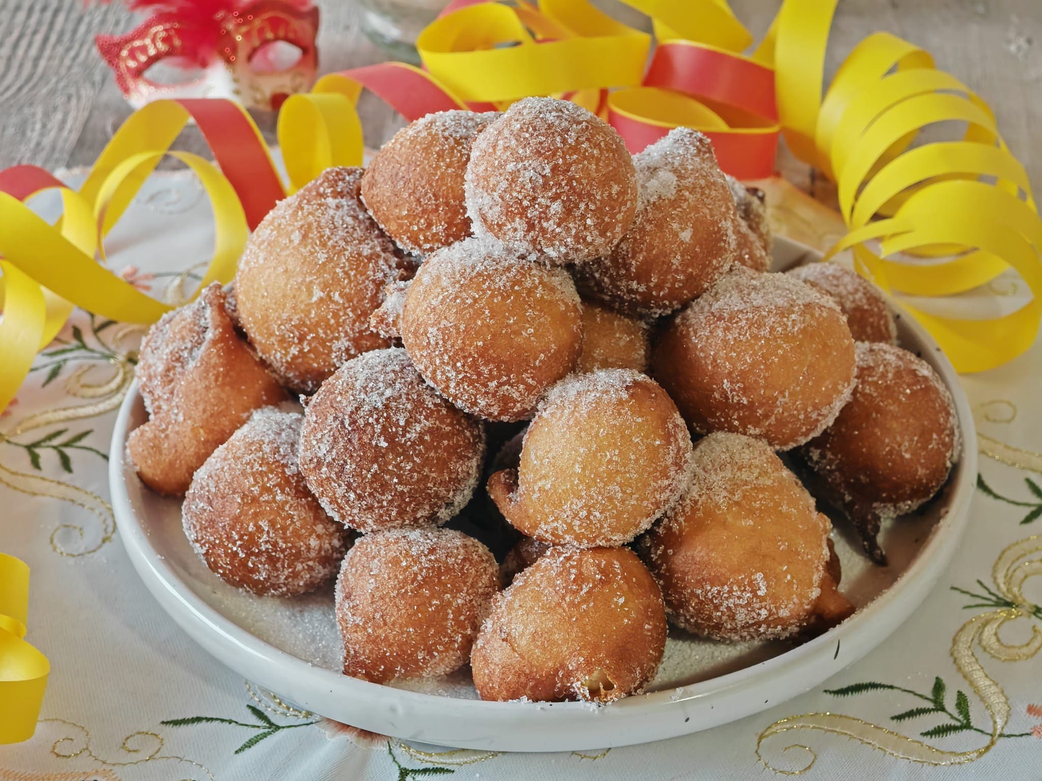Beignets de Carnaval au yaourt