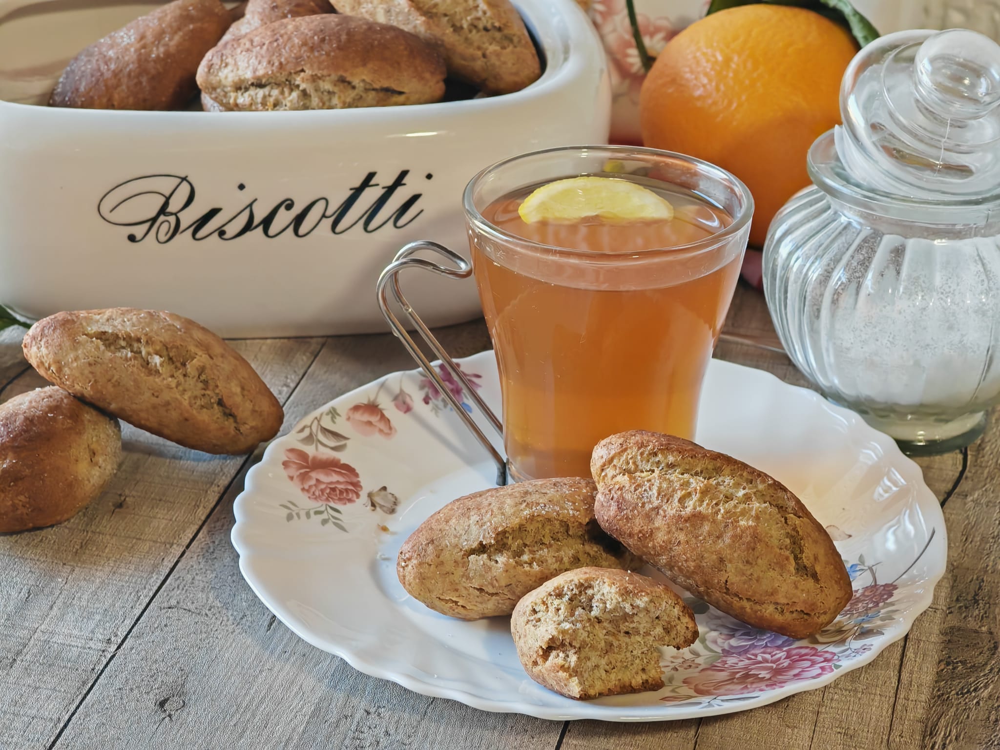 Biscuits complets à tremper