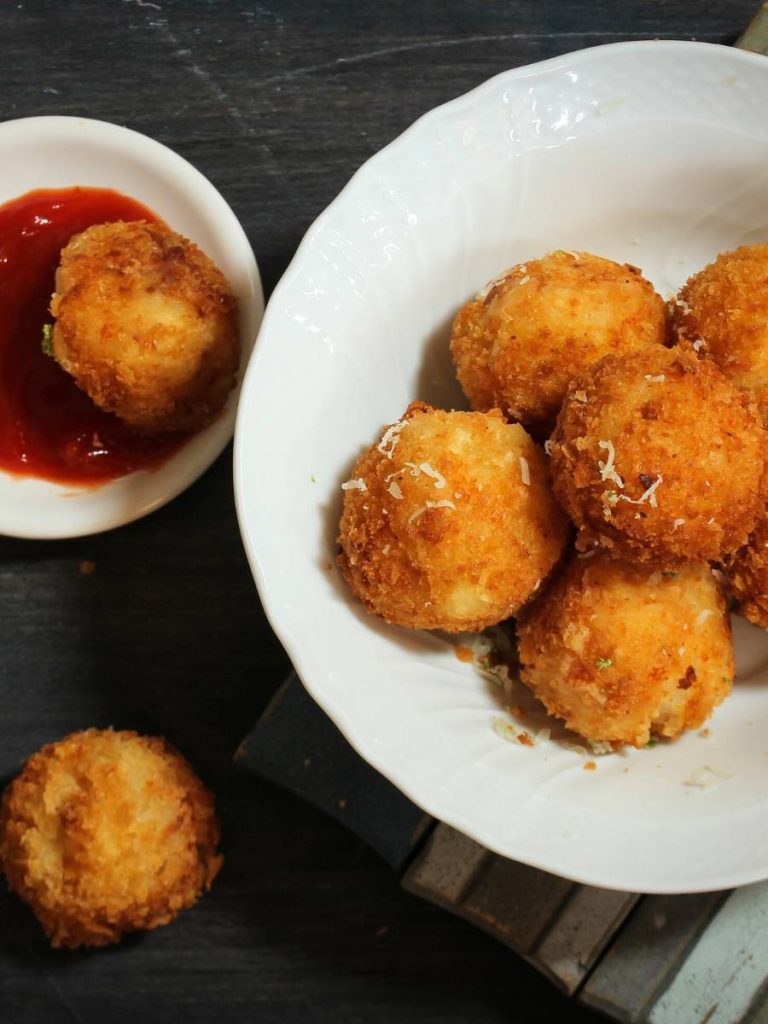bombes de pommes de terre