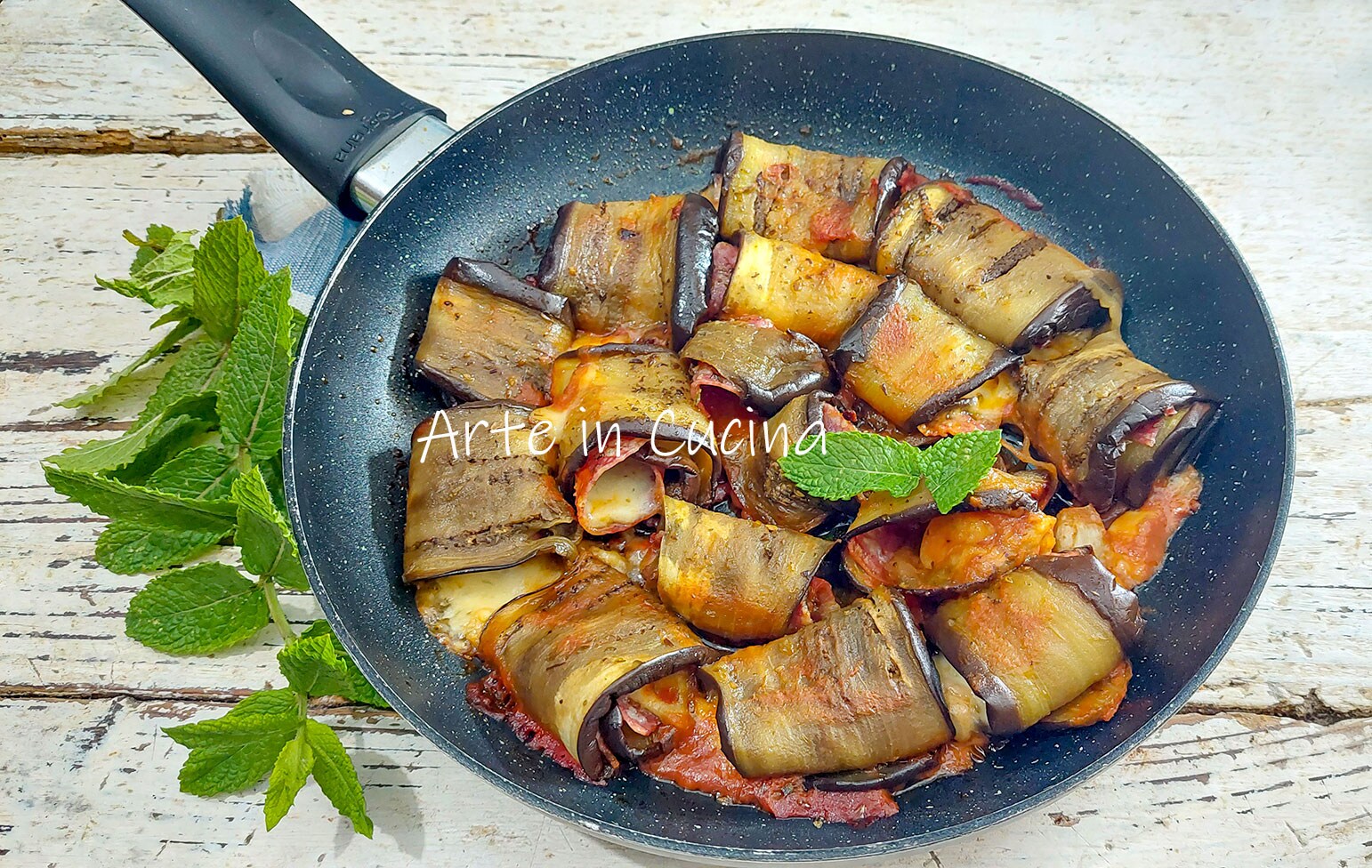 BOMBETTES d’AUBERGINES au salami