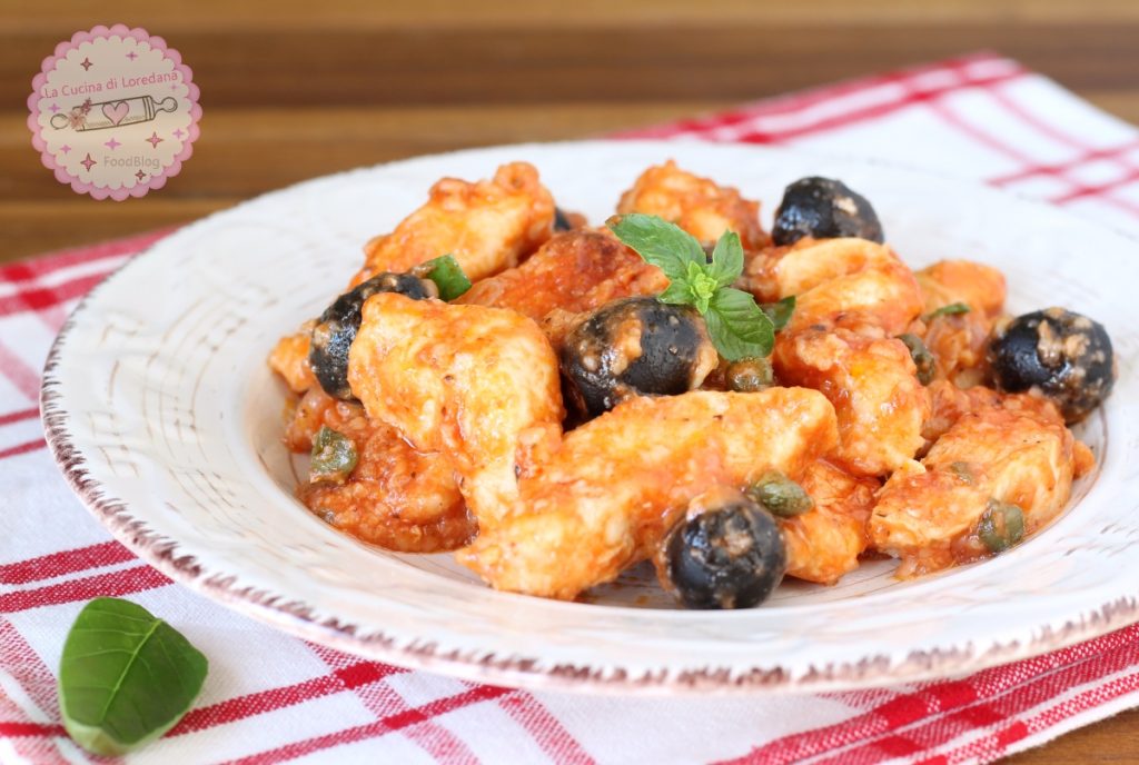bouchées de poulet à la pizzaiola