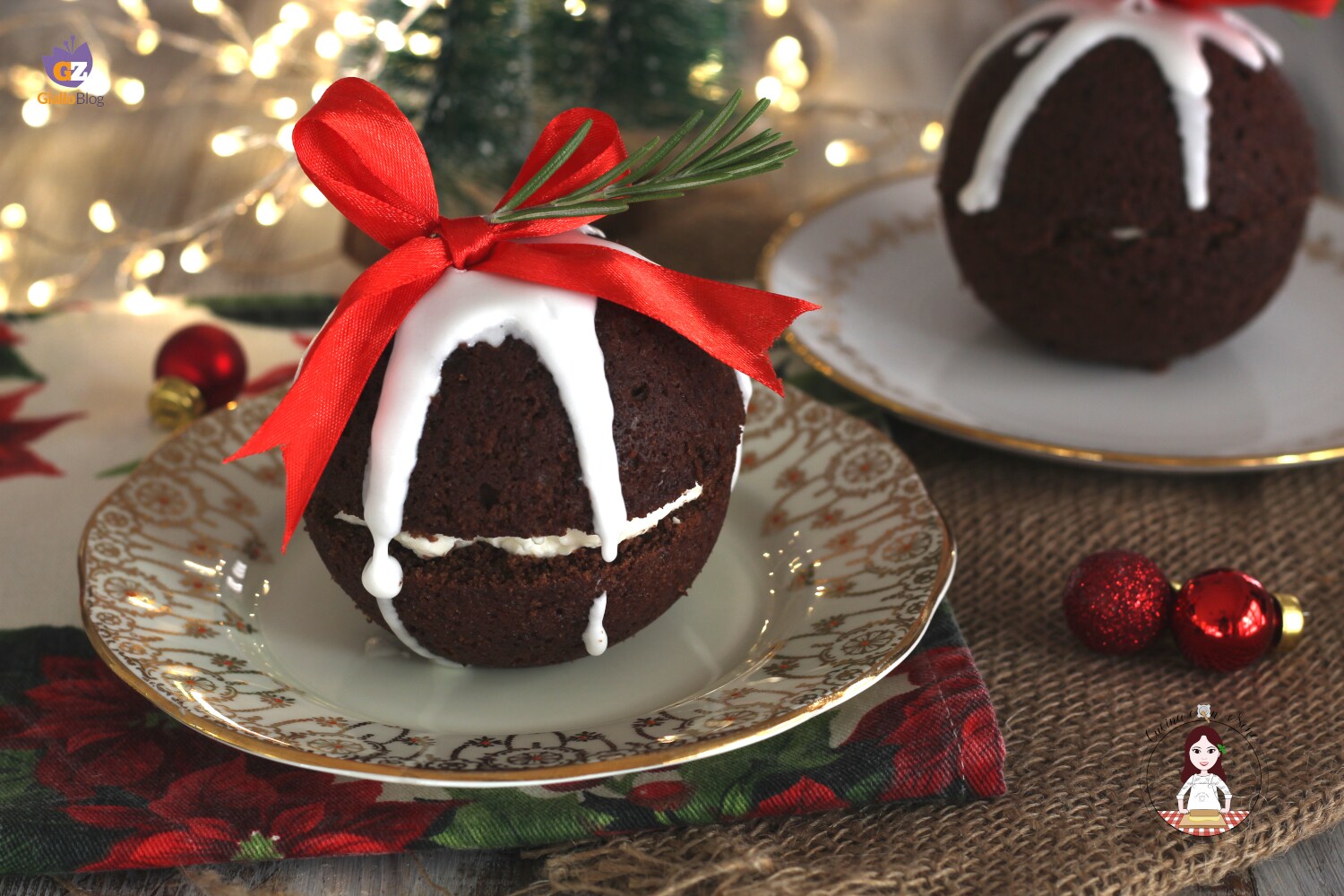 Boules de Noël au cacao et mascarpone