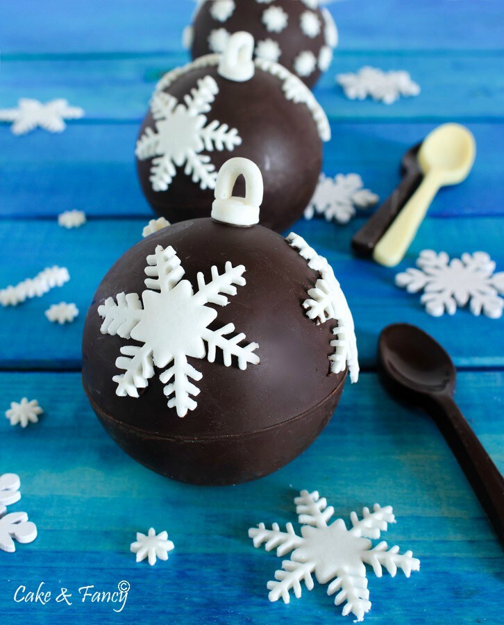 Boules de chocolat fourrées