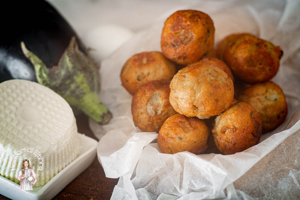 Boulettes d’aubergines et ricotta