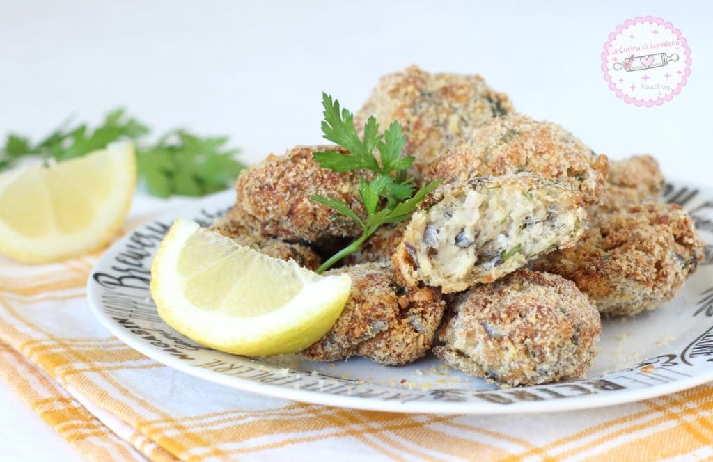 boulettes d'anchois au four