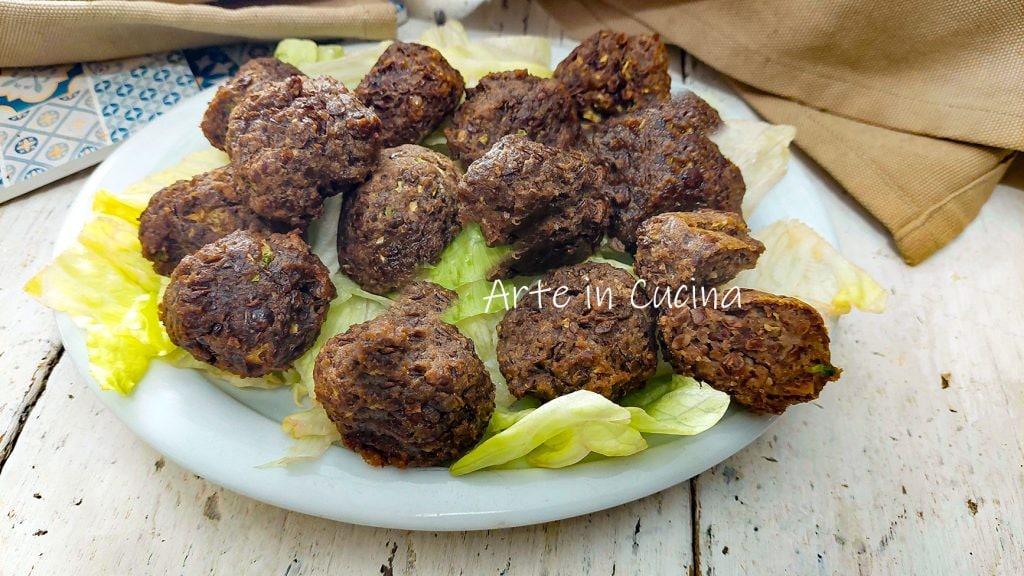 BOULETTES de LENTILLES à la friteuse à air