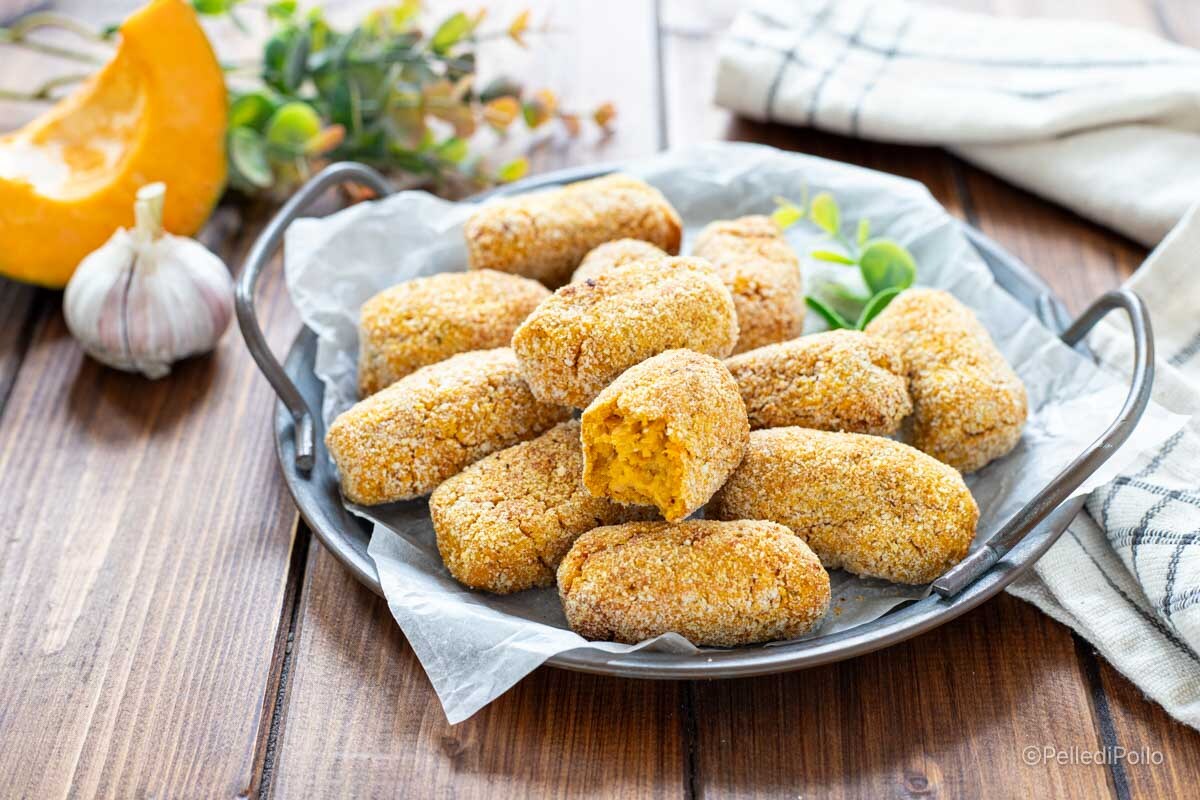 Boulettes de potiron et pois chiches