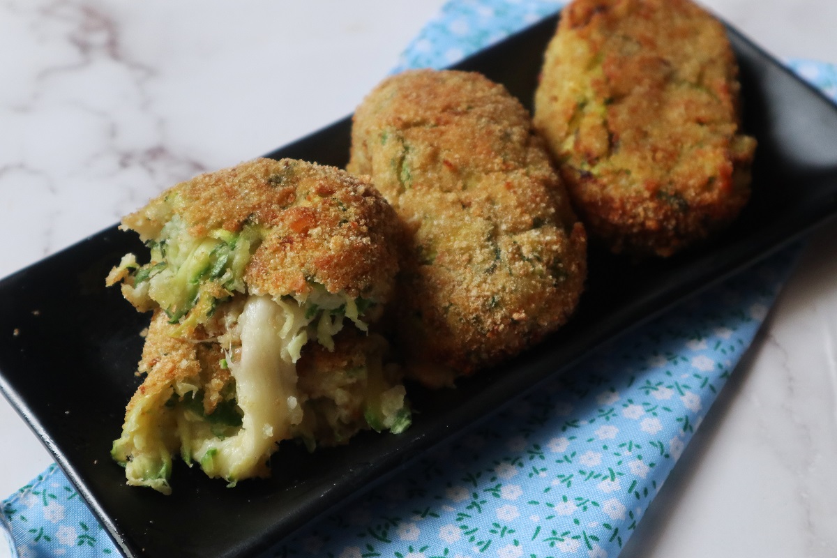 Boulettes de courgettes en friteuse à air